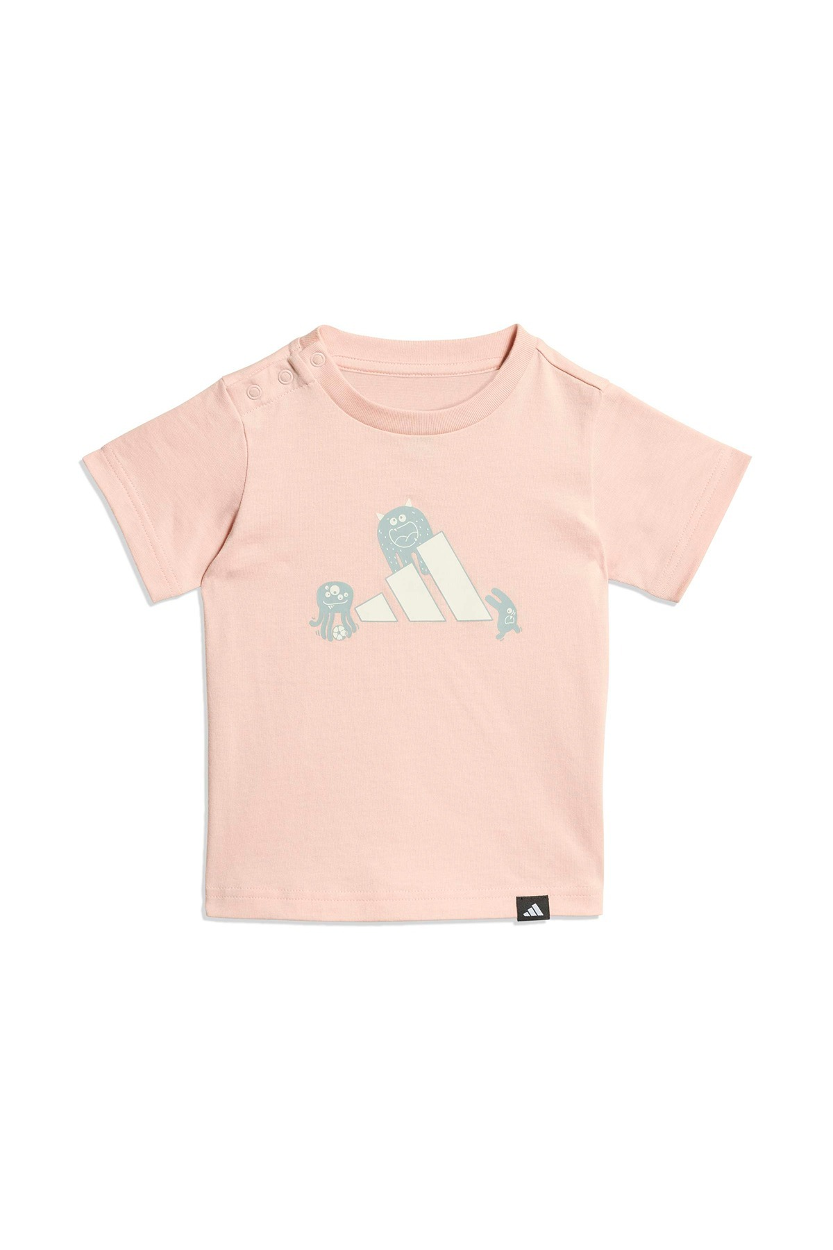 adidas I TIRONS T Bebek  Pembe  T-shirt KA0522
