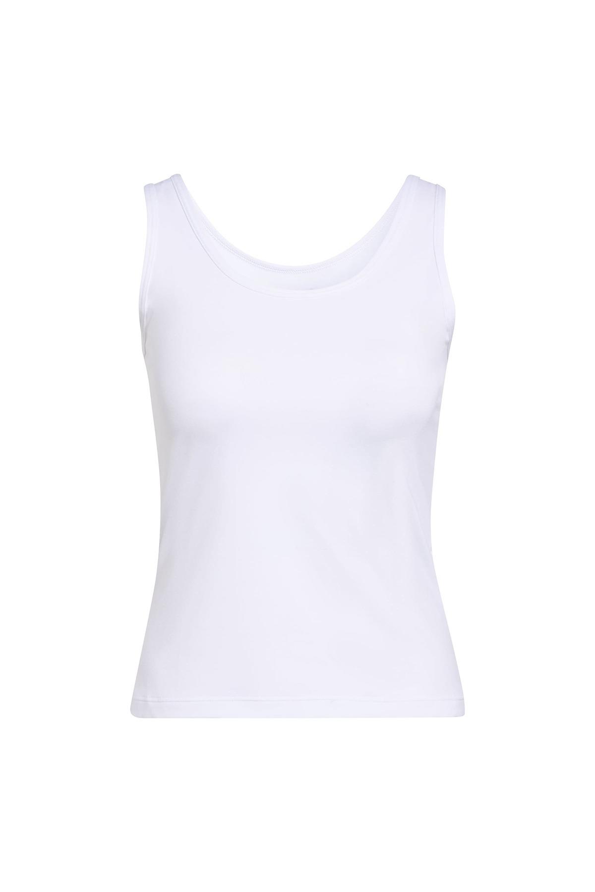 adidas Kadın  Beyaz  T-shirt Run Ess  T2 W KA0300