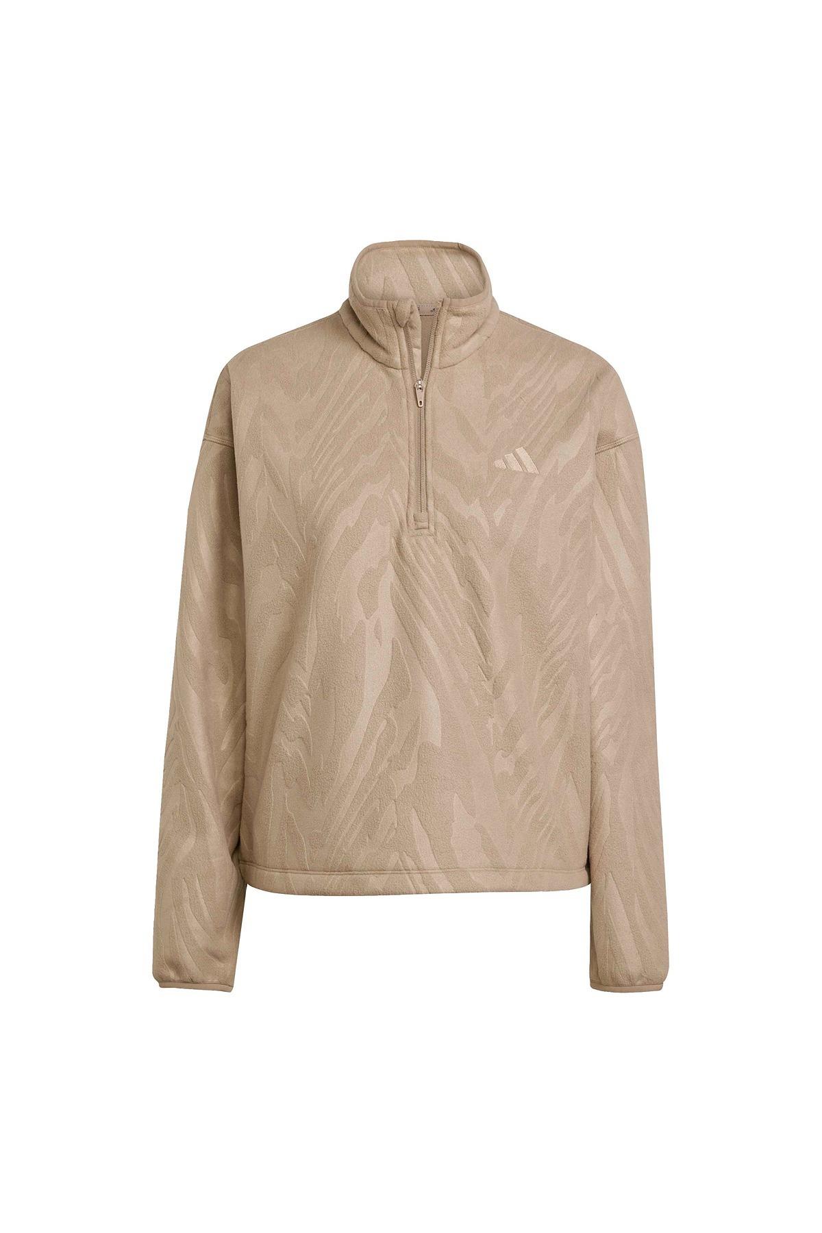 adidas Kadın  Kahverengi  Ceket AOP POLARFLEECE JX3122