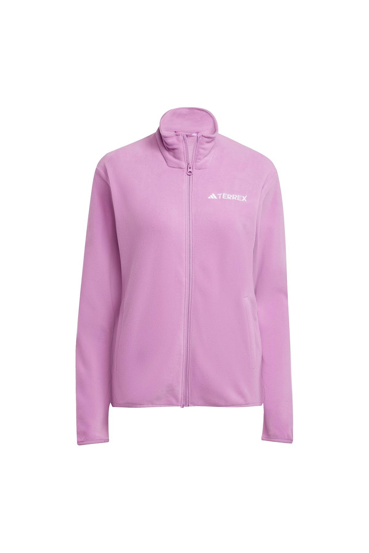 adidas Kadın  Mor  Ceket W MT ESS FZ FL JM3113