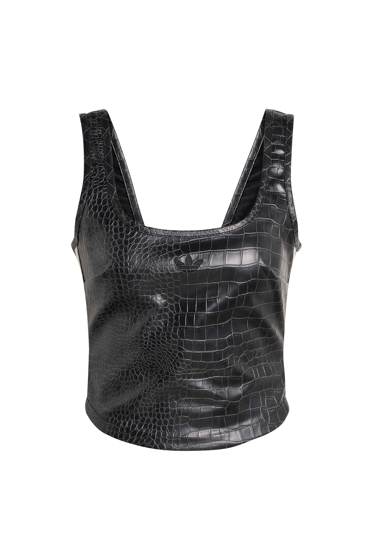 adidas  Kadın Siyah  Gömlek PLEATHER CORSET KE5041