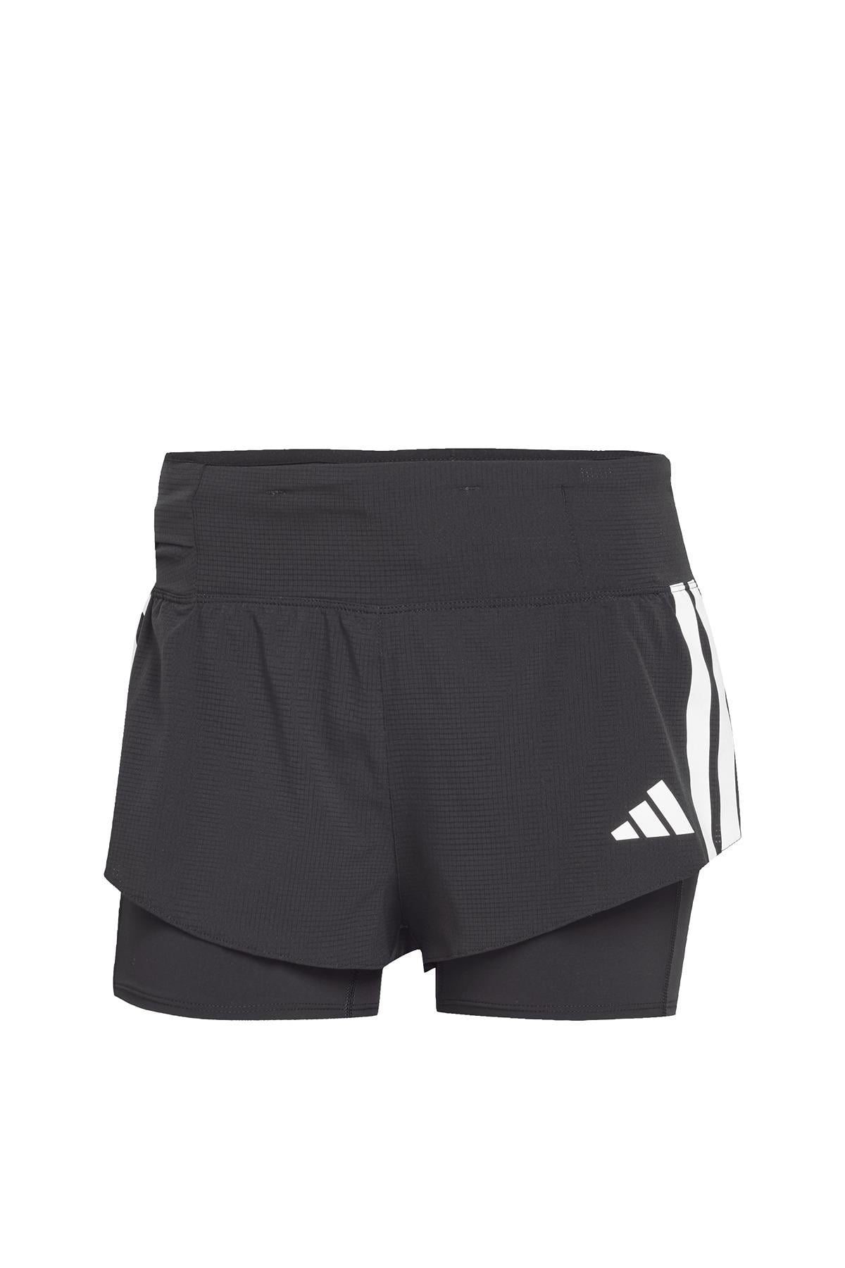 adidas Kadın  Siyah  Şort ADIZERO 2i1 W JD4224