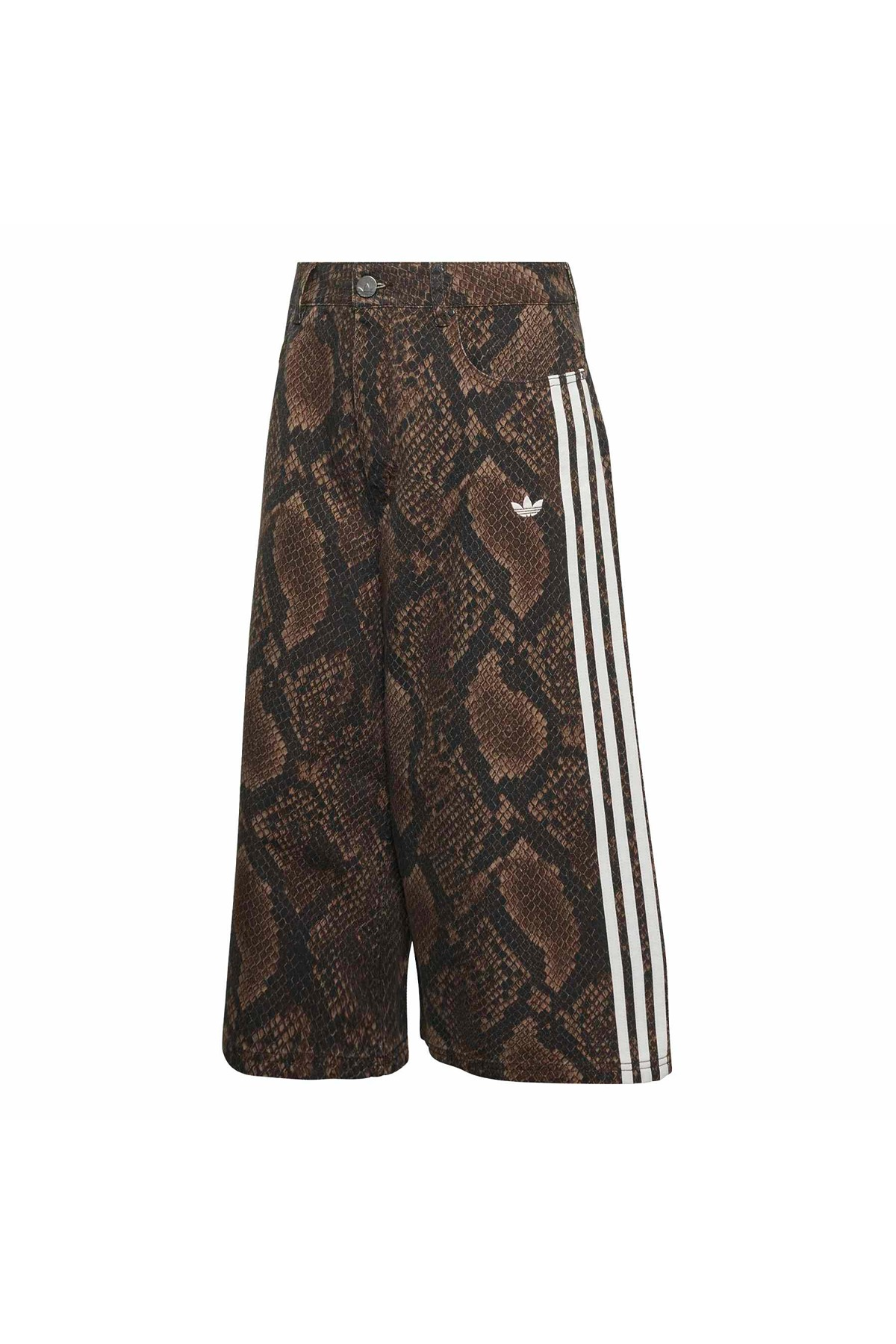 adidas Kadın Şort SNAKE PRINT DENIM BERMUDA SHORTS KX1900