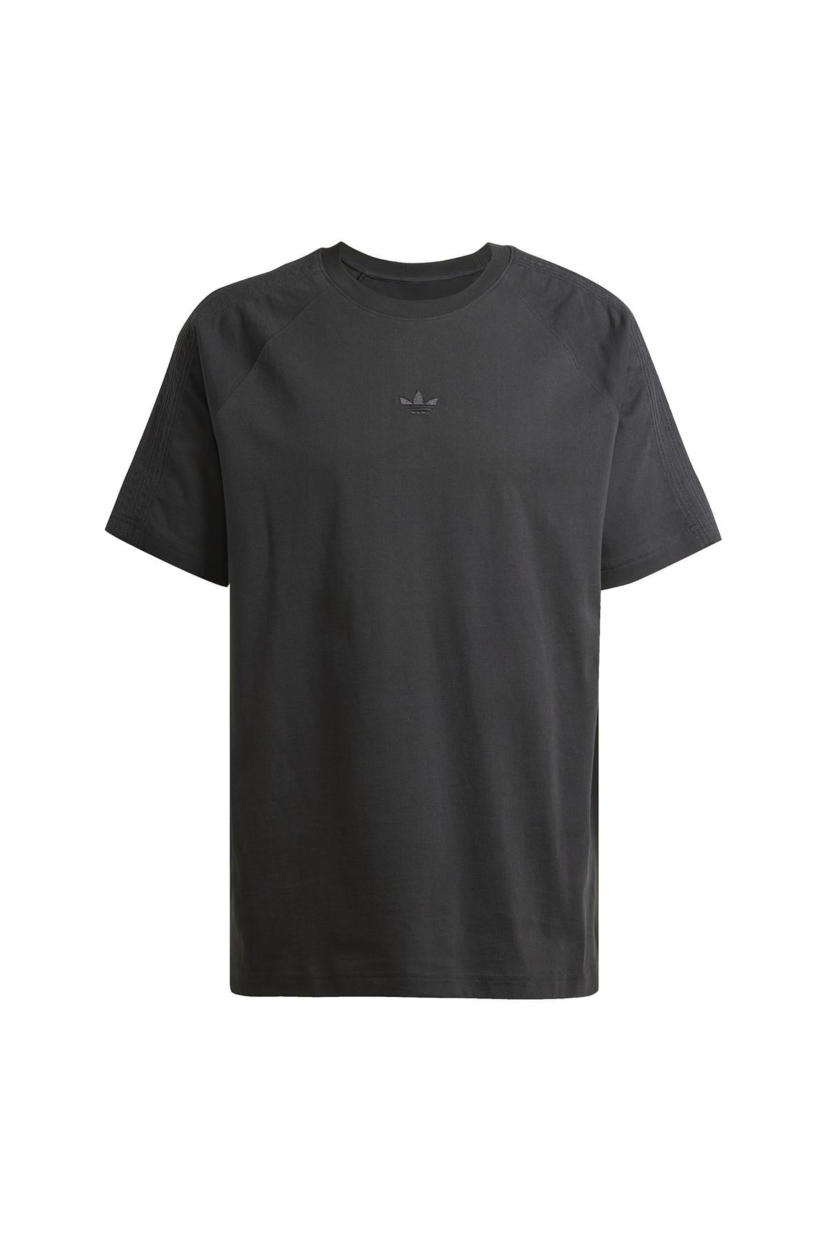 adidas P ESS TEE Erkek  Siyah  T-shirt JC9570