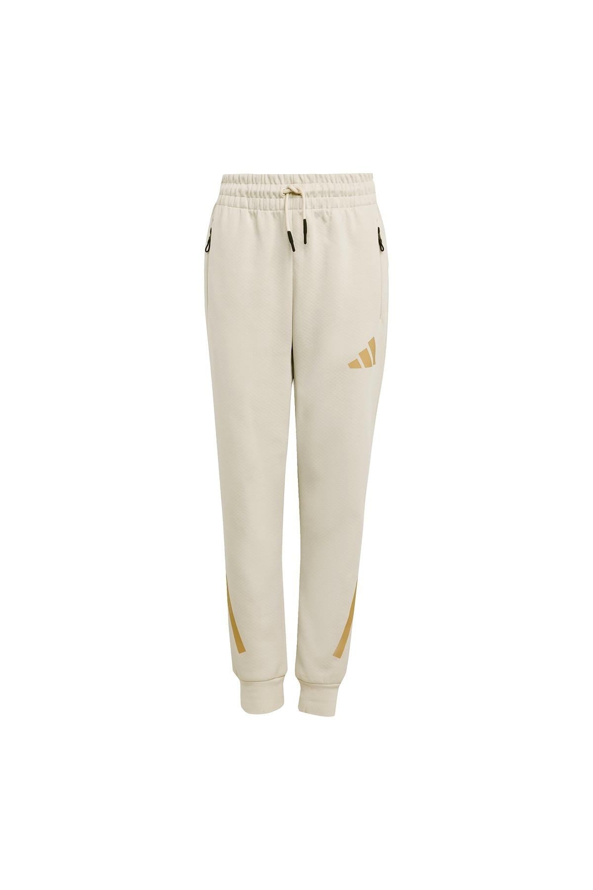adidas Unisex Çocuk  Bej  Eşofman Altı J Z.N.E. PT JW4003