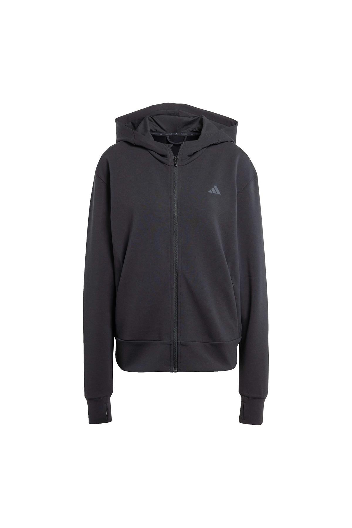 adidas Unisex Çocuk  Siyah  Ceket D4T FZ HOODIE JP2654