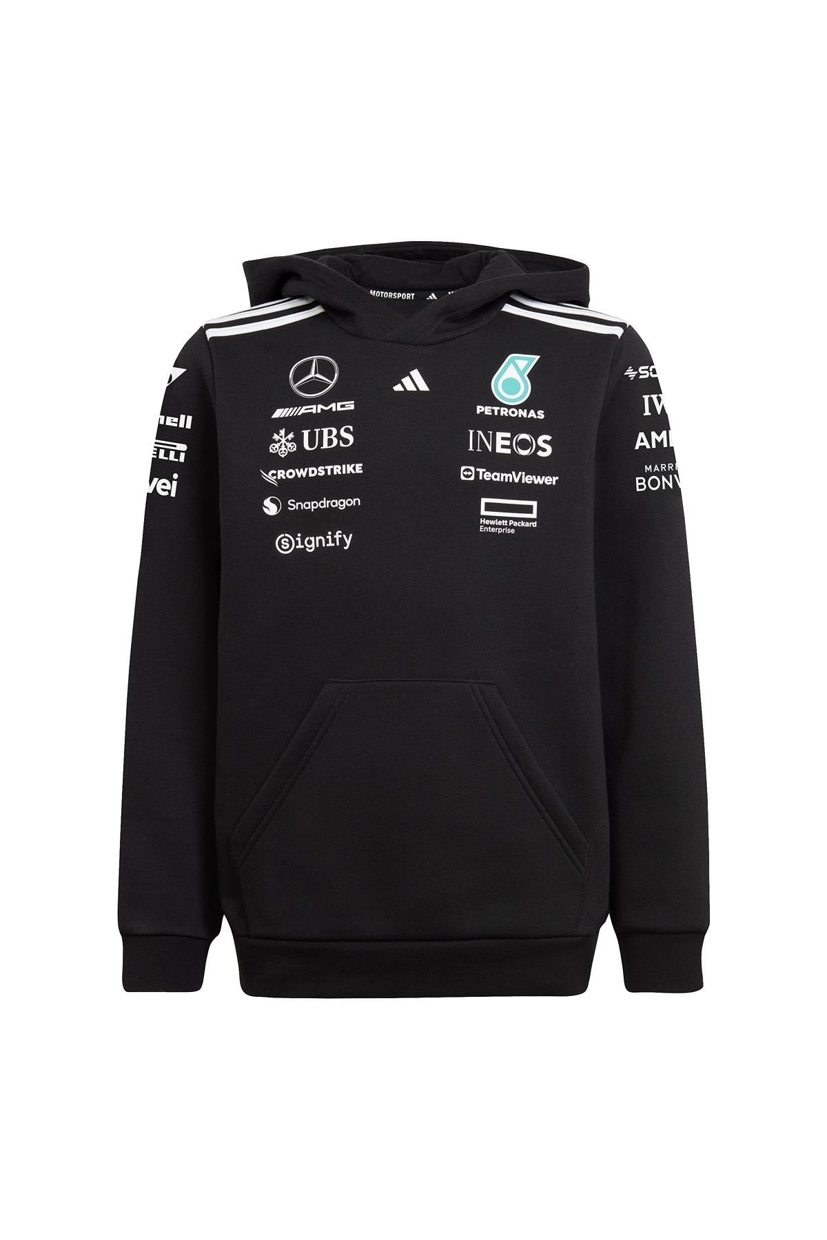 adidas Unisex Çocuk   Sweatshirt MER TM HOOD Y JX0683
