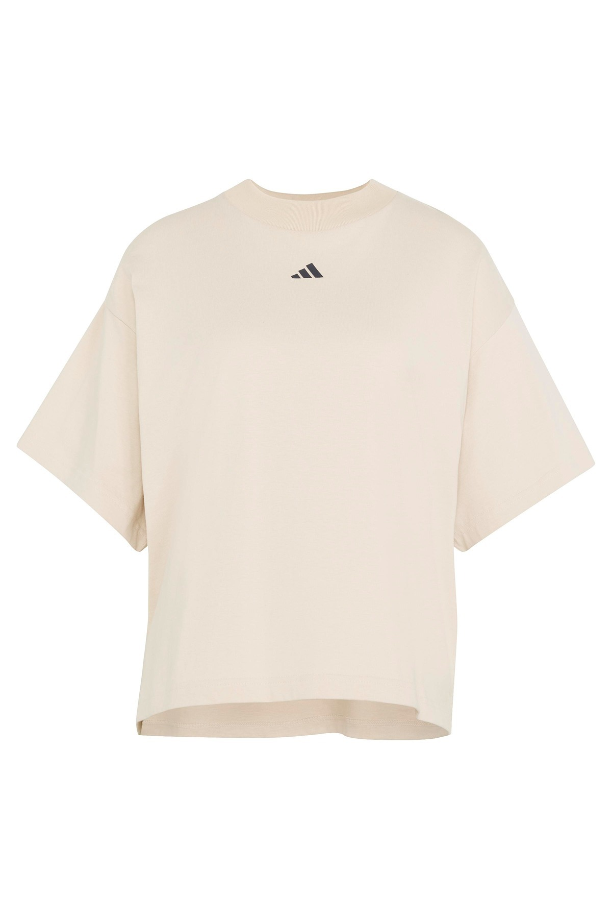 adidas W 3SS GFX TEE2 Kadın  Bej  T-shirt KU6079