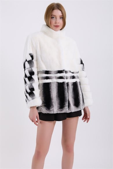 Natural Symmetry Rex Coat