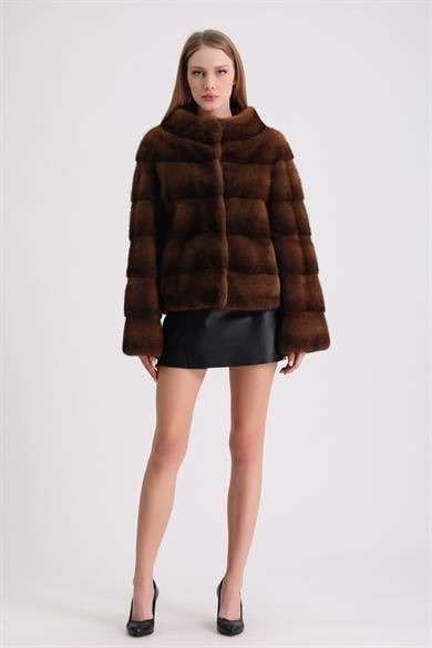 Natural Brown Mink Coat