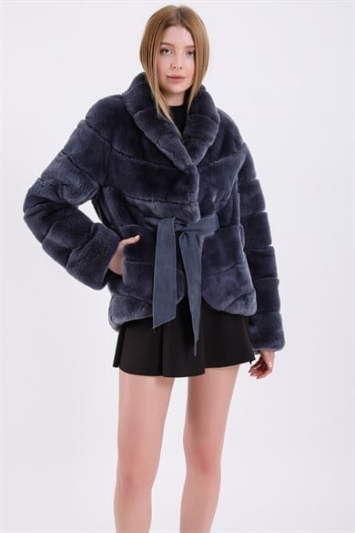 Ocean Blue Rex Coat