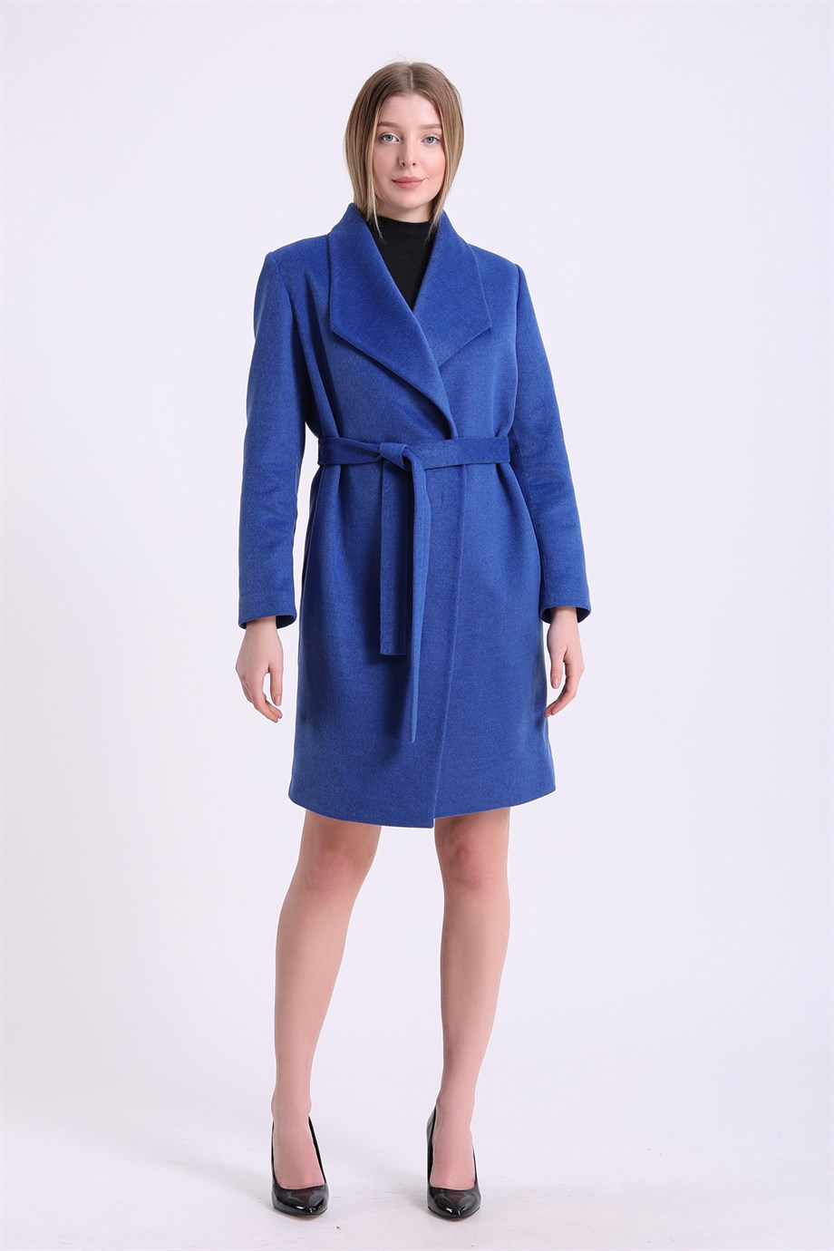 Mavi Kaşmir KabanKaban