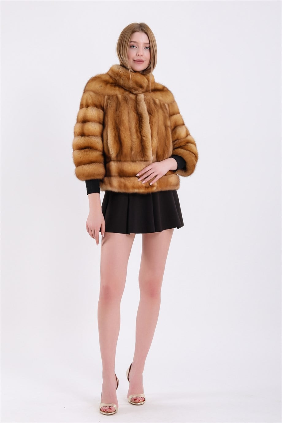 Naturel Sable Kürk Ceket