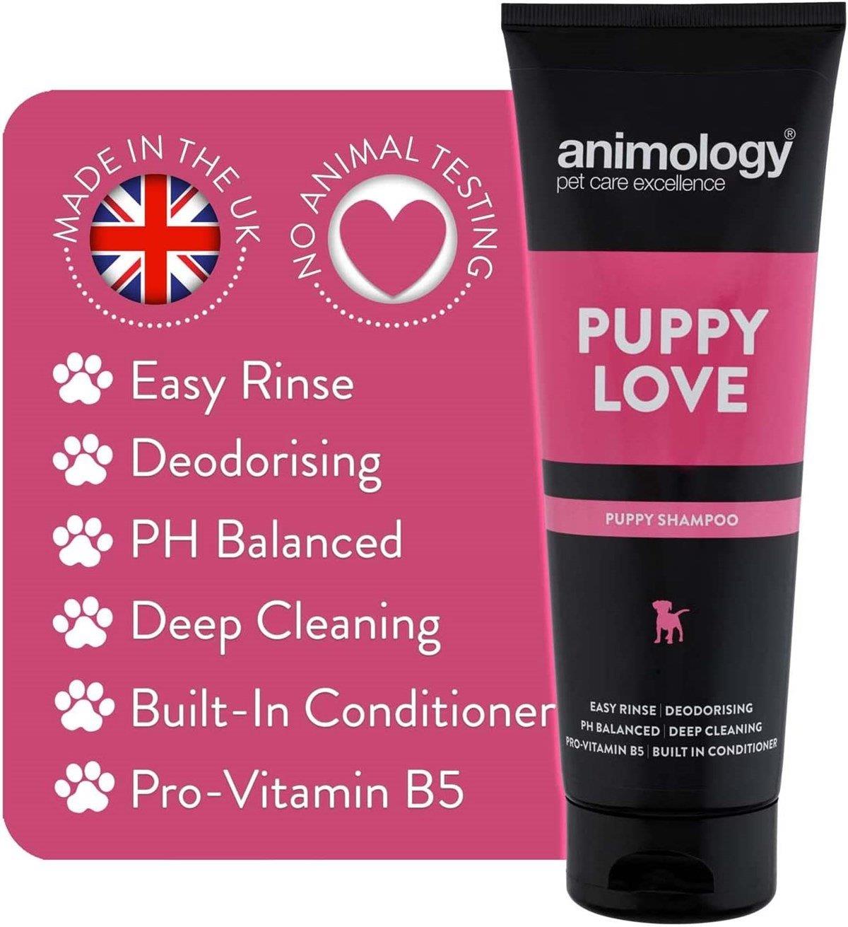 Animology Puppy Love Shampoo Yavru Köpek Şampuanı 250 ML.