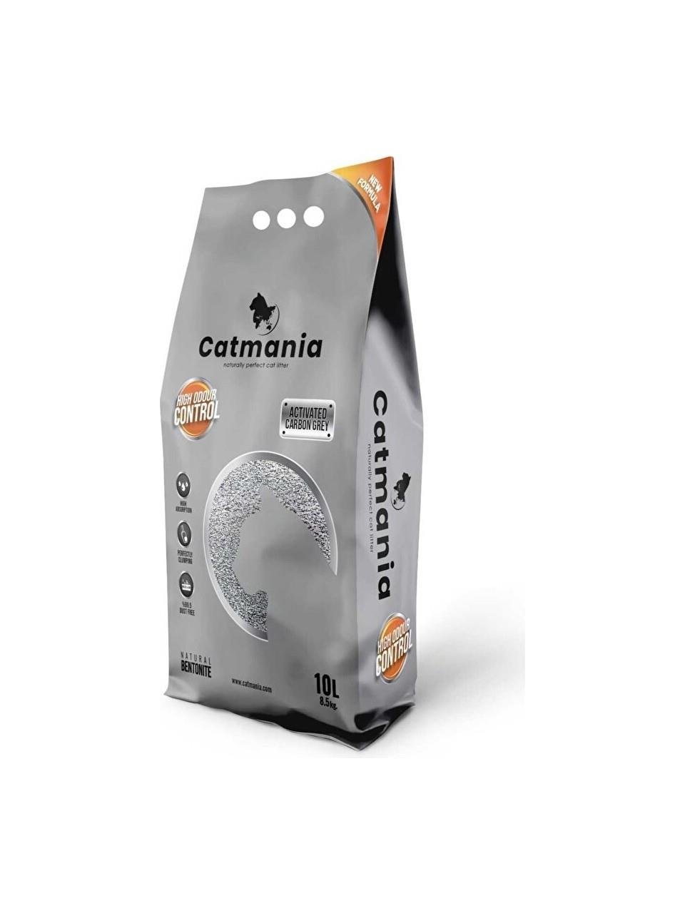 Catmania Carbon Grey Kedi Kumu 10 lt.