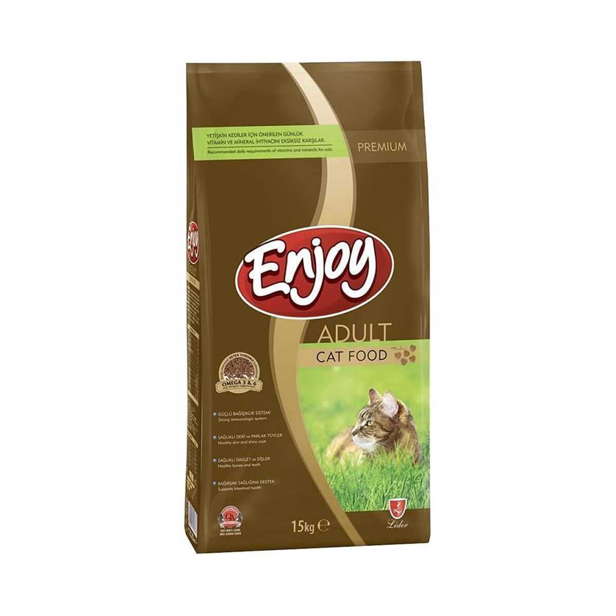 ENJOYEnjoy Yetişkin Kedi Maması Tavuklu 15 kg