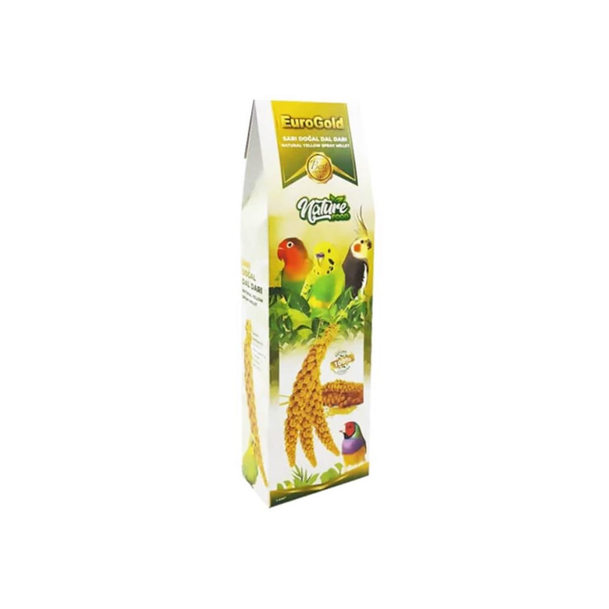 EUROGOLDEuroGold Sarı Doğal Dal Darı 5'li Kuş Yemi