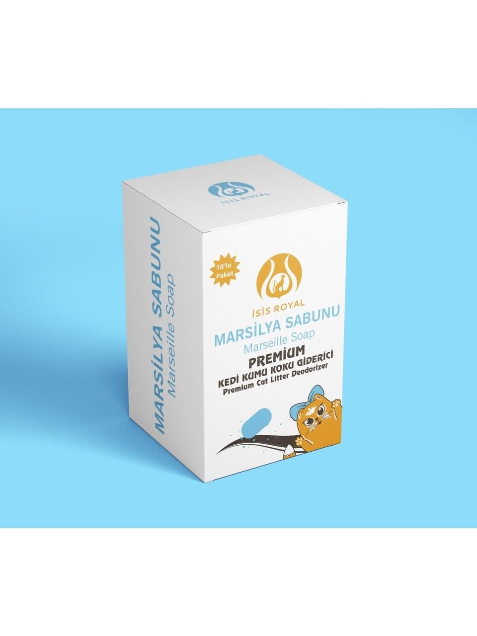 İSİS ROYALİsis Royal Marsilya Sabunlu Kedi Kumu Koku Giderici 10x25 Gr.