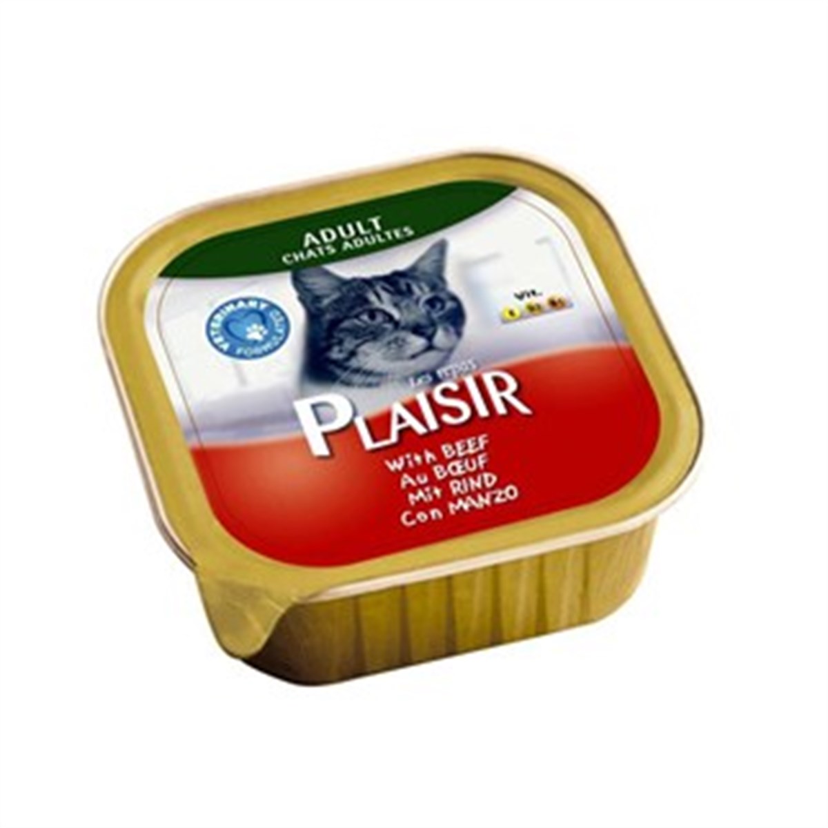PLAİSİRPlaisir Biftekli Ezme Kedi Konservesi 100 gr