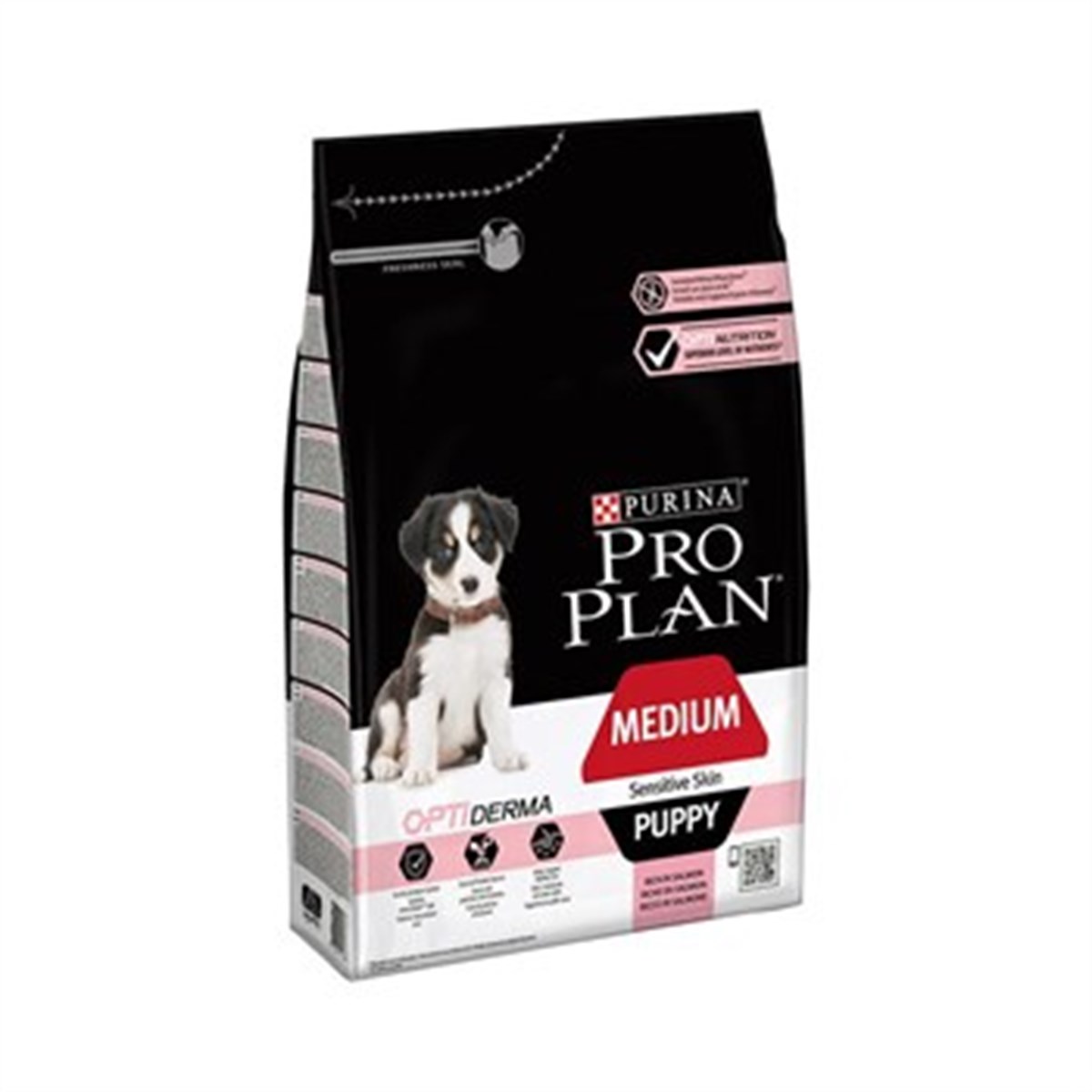 Pro Plan Optiderma Orta Irk Somonlu Yavru Köpek Maması 3 kg