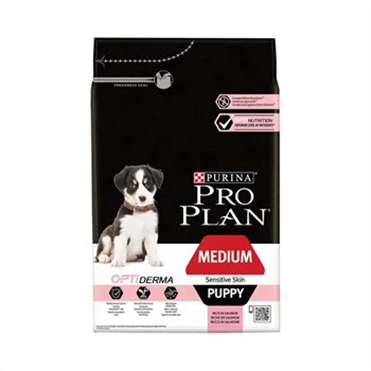Pro Plan Optiderma Orta Irk Somonlu Yavru Köpek Maması 3 kg