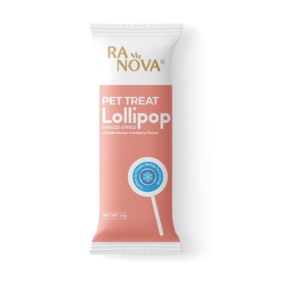 Ranova Kediler için Karışık Lezzetli Lolipop *1.4g 5li