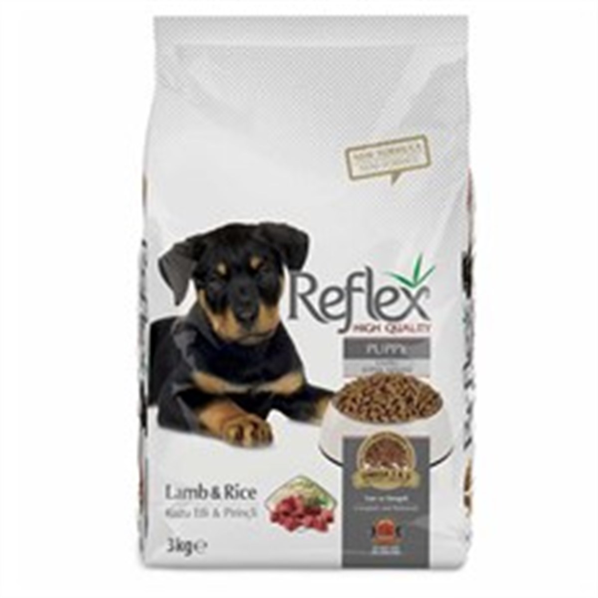 REFLEXReflex Kuzu Etli Yavru Köpek Maması 3 Kg