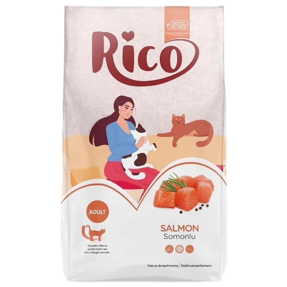 RİCORico Somonlu Yetişkin Kedi Maması 15 kg.