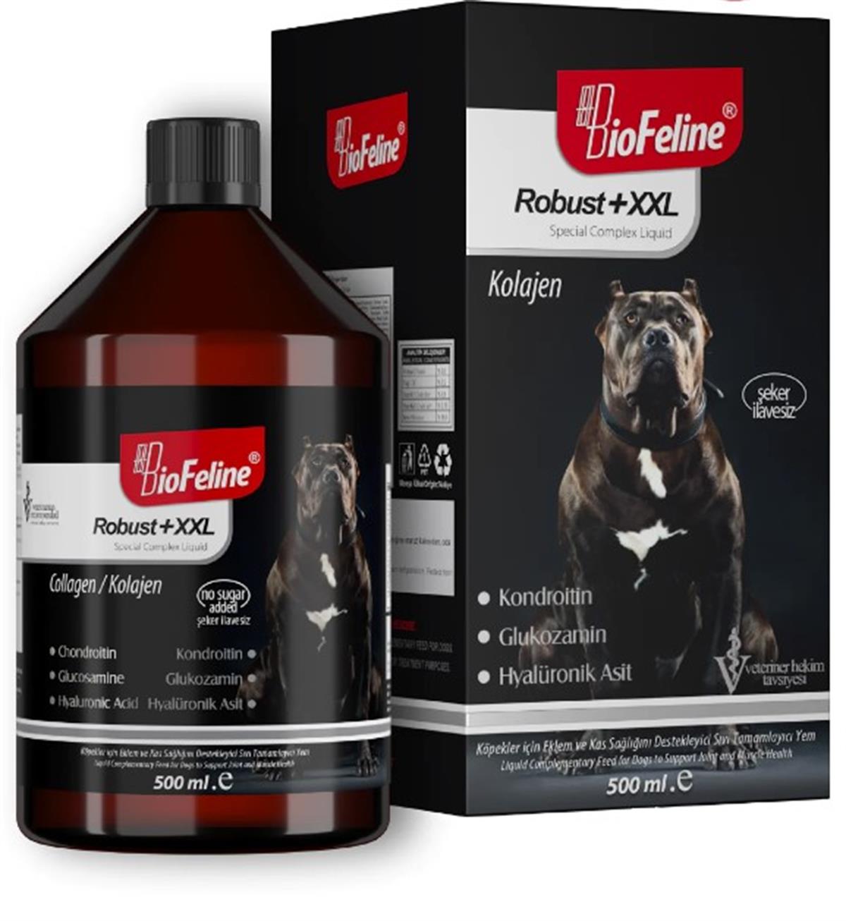 Robust XXL Liquid 500g (Köpekler İçin Glokozamin Kolajen Likit)
