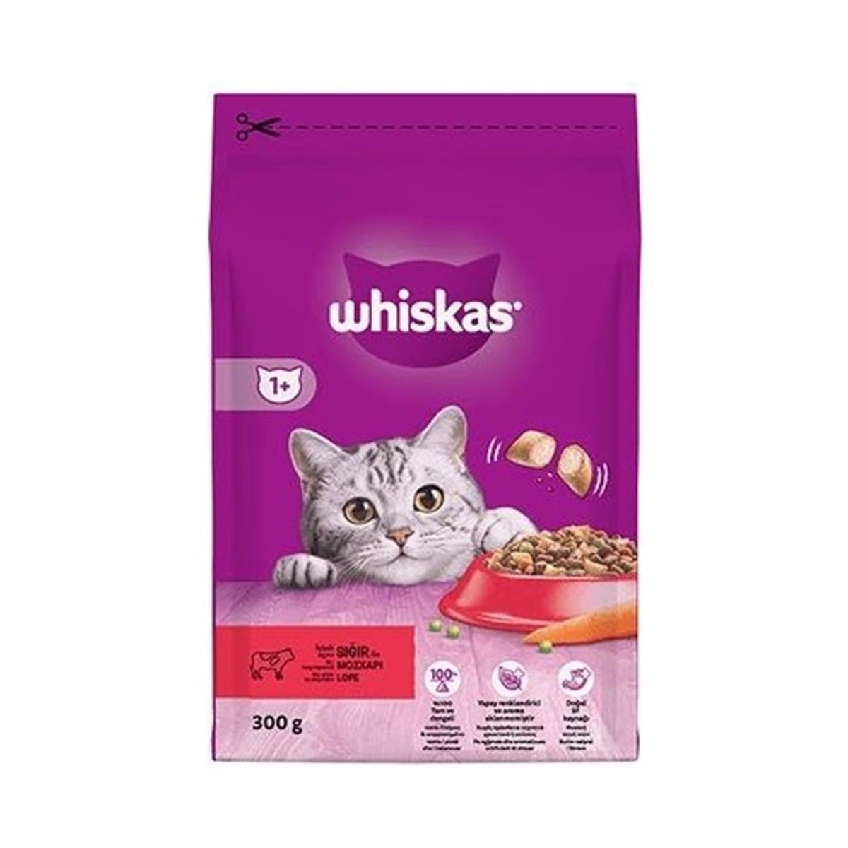 WHİSKASWhiskas Biftekli Havuçlu Kuru Kedi Maması 300 gr