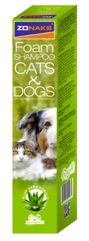 ZONAKSZonaks Köpük Şampuan Aloeveralı 250 ml.