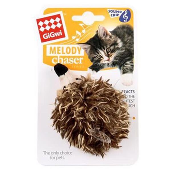 Gigwi Melody Chaser Kirpi Ses Kontrollu Kedi Oyuncağı