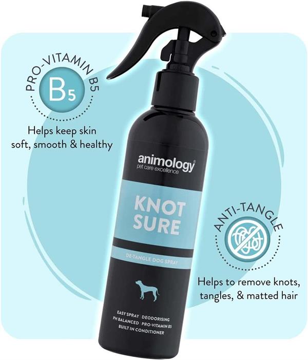 Animology Knot Sure Detangle Spray Kıtık Açıcı Parlatıcı Sprey 250 ML.