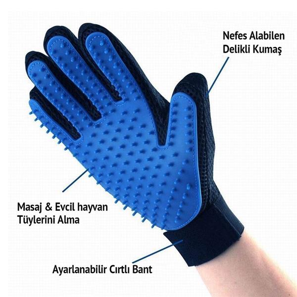 Flip Kedi-Köpek Tüy Toplama Eldiveni