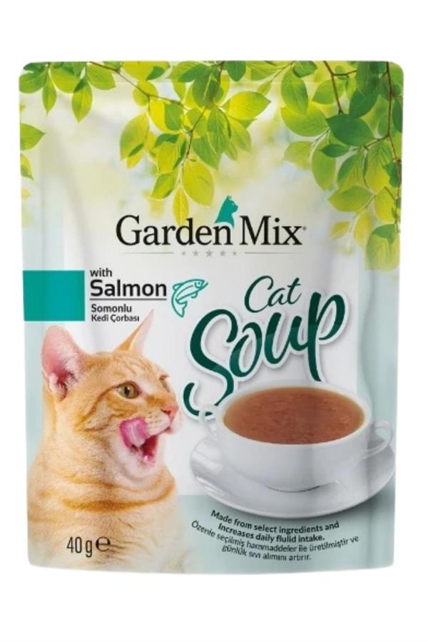 GARDEN MİXGarden Mix Somonlu Kedi Çorbası 40gr.
