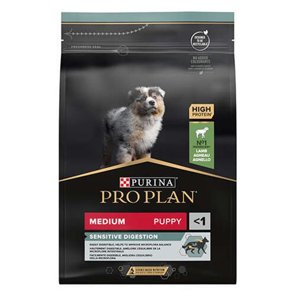 Pro Plan Optidigest Orta Irk Kuzu Etli Yavru Köpek Maması 3 kg