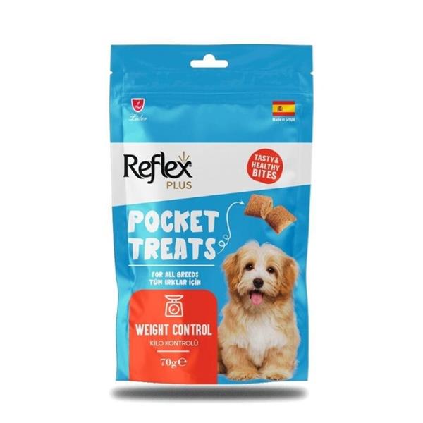 REFLEXReflex Pocket Treats Kilo Kontrolü Destekleyici Köpek Ödül Maması 70gr