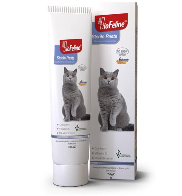 Sterile Paste 100g (Kısırlaştırılmış Kedilere Özel Bağışıklık Destekleyici Ve Tüy Yumağı Önleyici Malt Macun)