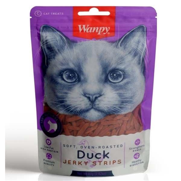 Wanpy Ördekli Fileto Yumuşak Kedi Ödülü 80 Gr