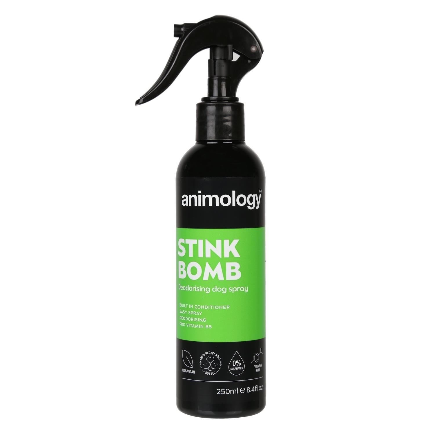 AnimologyAnimology Stink Bomb Spray Kötü Koku Giderici Köpek Bakım Spreyi 250 ML.