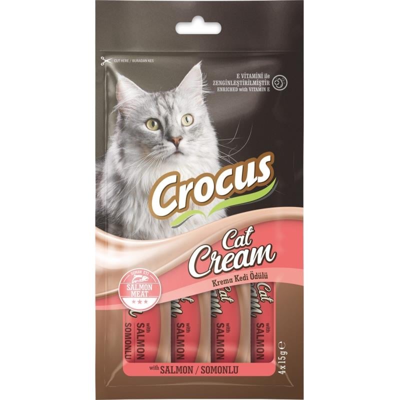 CROCUSCrocus Somonlu Krema Kedi Ödülü 4x15gr.