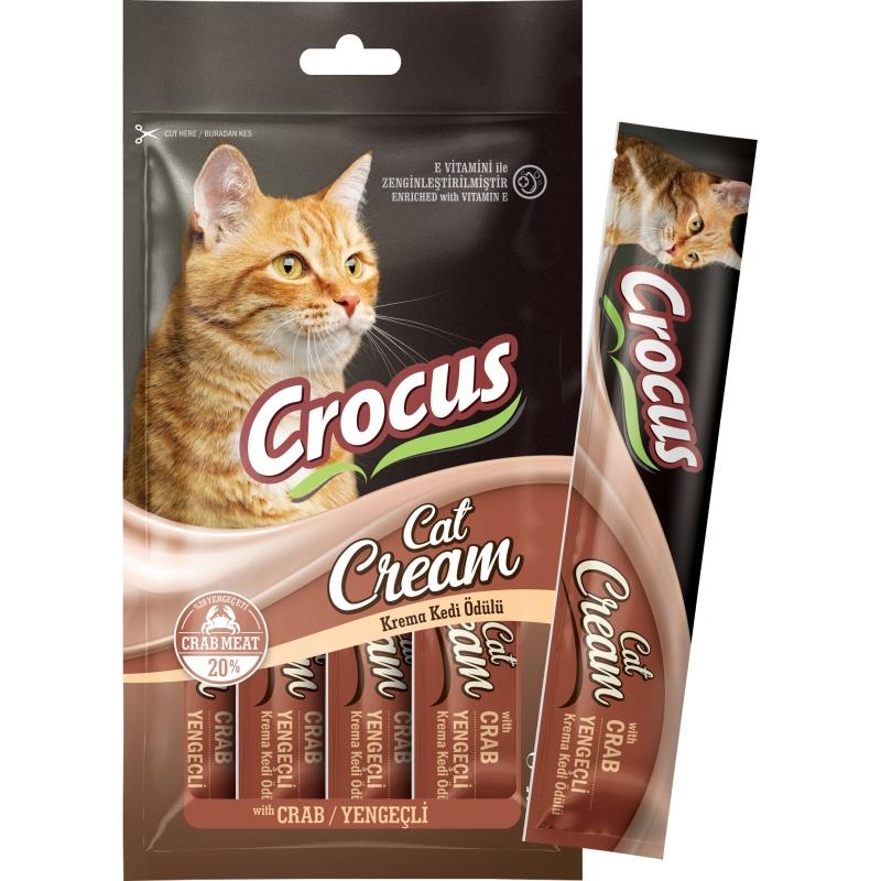 CROCUSCrocus Yengeçli Krema Kedi Ödülü 4x15gr.