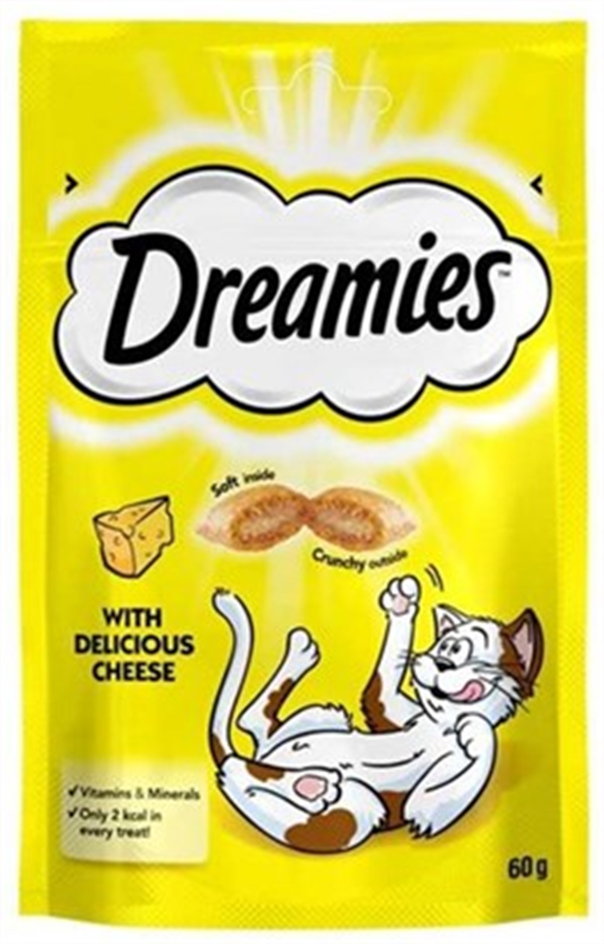 DREAMİESDreamies İçi Dolgulu Peynirli Kitir Kedi Ödülü 60 Gr