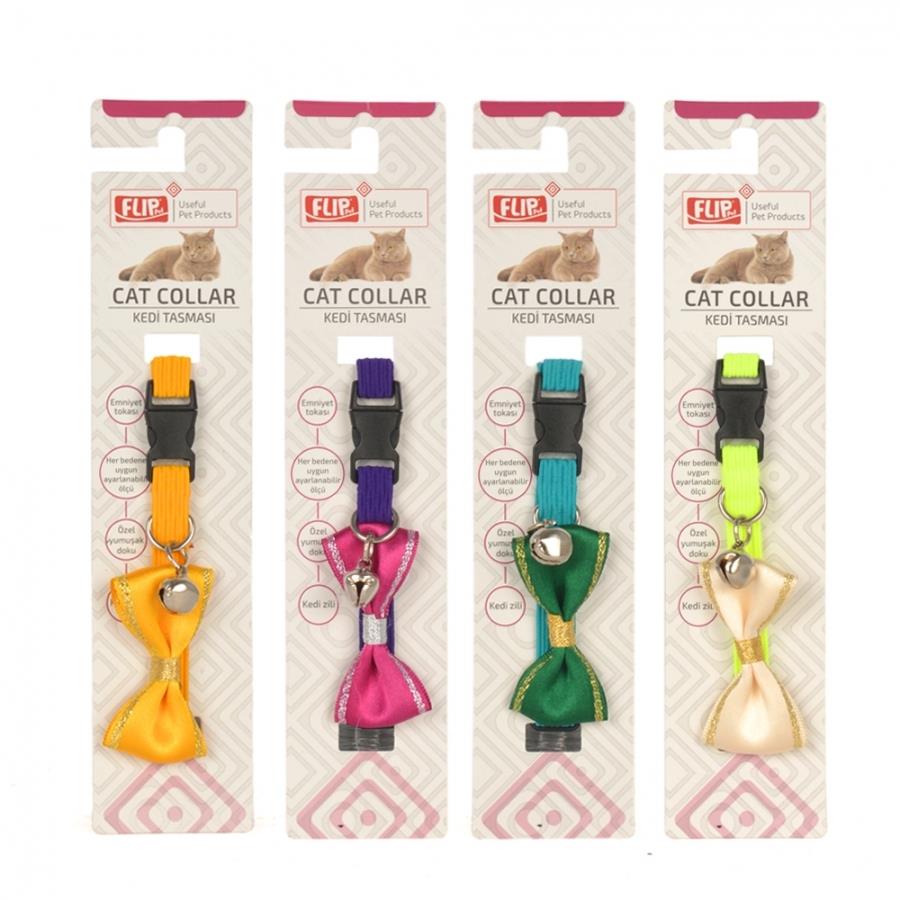 FLİPKedi Boyun Tasması Papyonlu