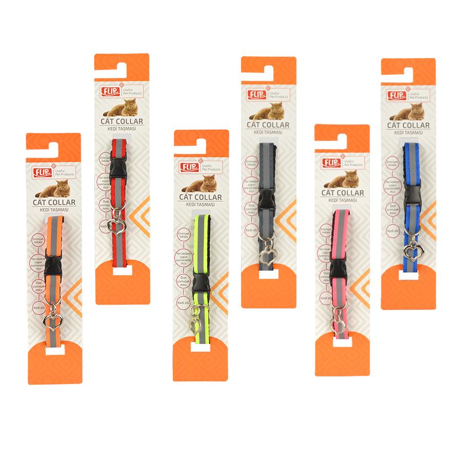FLİPFlip Reflektörlü Kedi Tasması