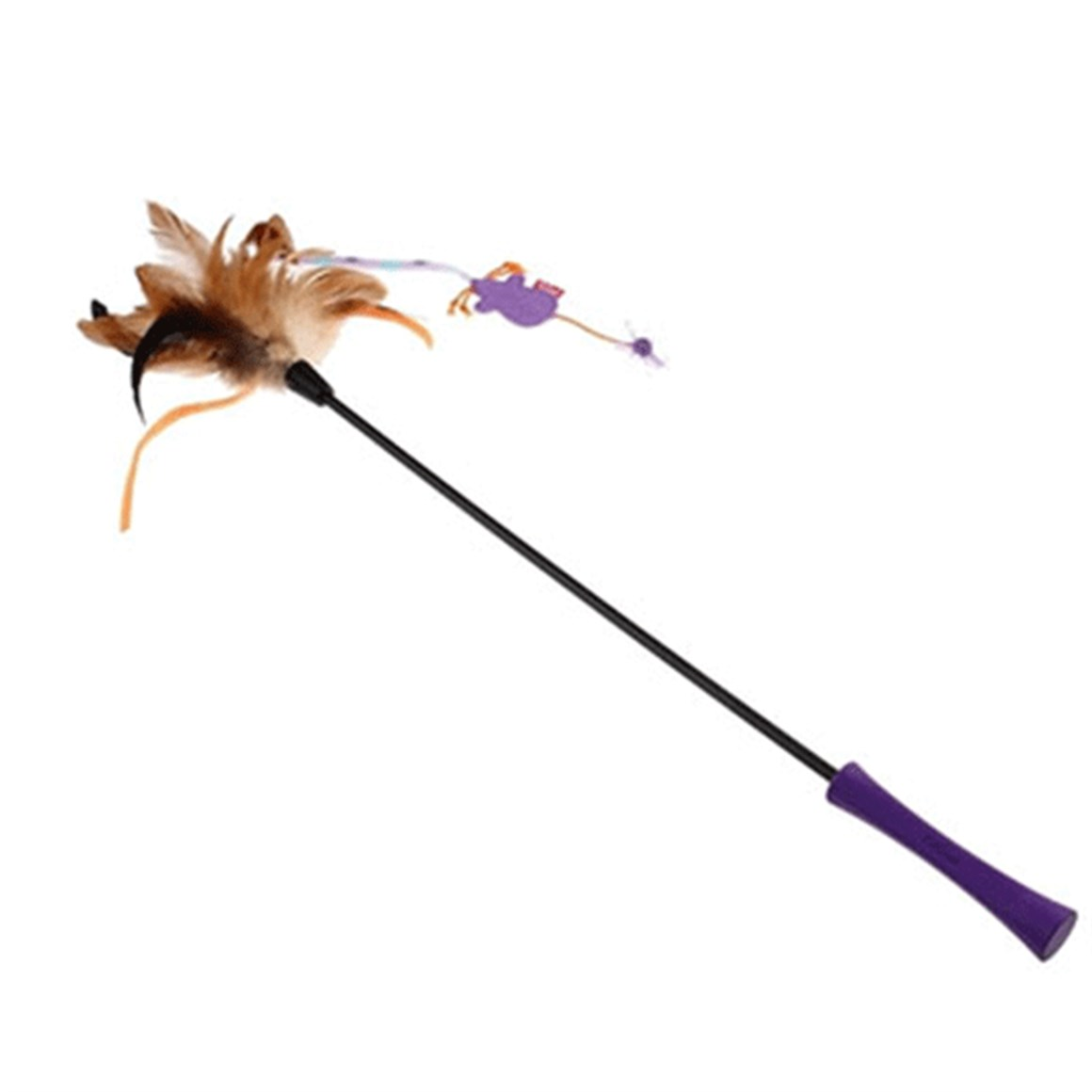 Gigwi Feather Teaser Doğal Tüylü Kedi Olta Oyuncağı 60 Cm