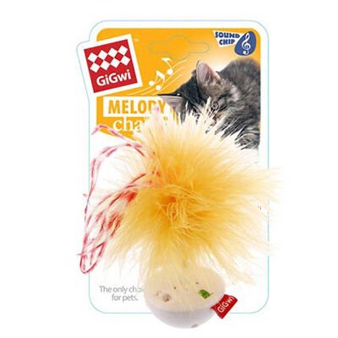 Gigwi Pet Droid Hareket Sensörlü Doğal Tüylü Kedi Oyuncağı Küçük