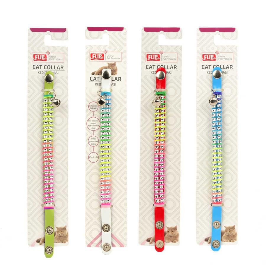 FLİPKedi Boyun Tasması Taşlı