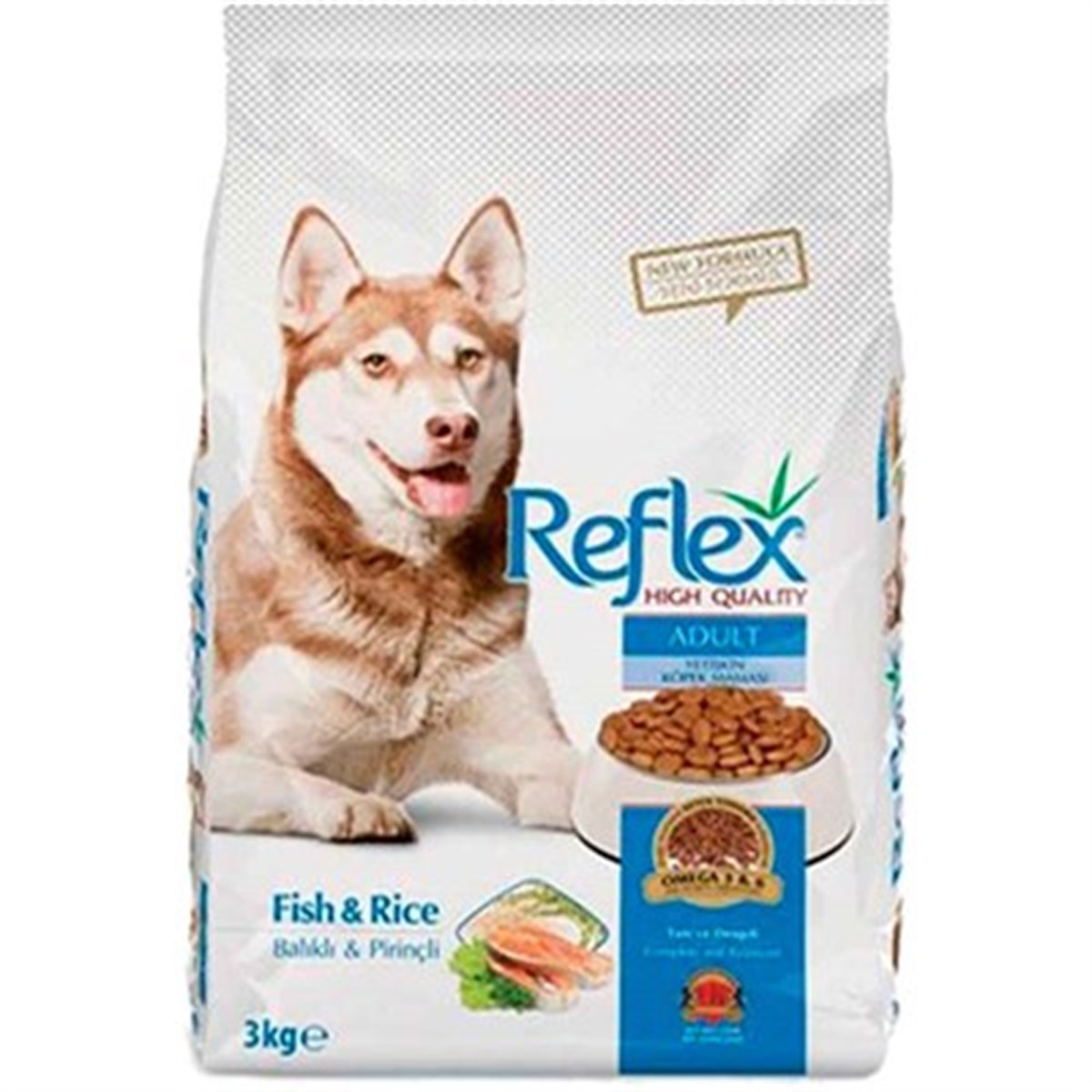 Reflex Balıklı Yetişkin Köpek Maması 3KG