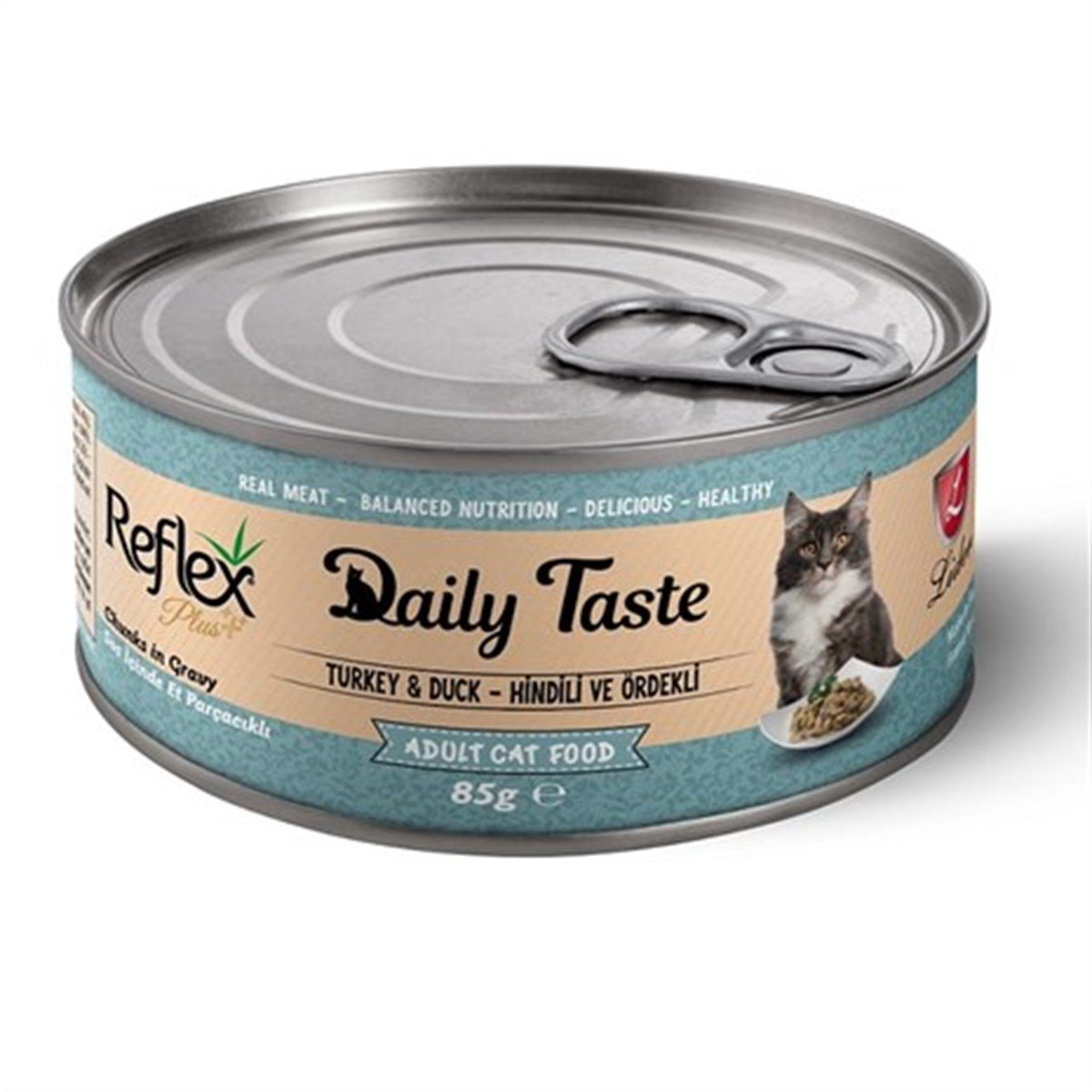REFLEXReflex Daily Taste Hindi Ördekli Soslu Kedi Konservesi 85gr